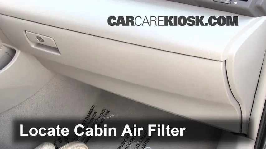 2009 Toyota Camry Hybrid 2.4L 4 Cyl. Air Filter (Cabin)